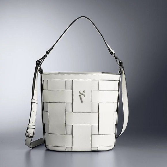 Simply Vera Vera Wang Woven Catherine Tote Bag - Picture 1 of 5